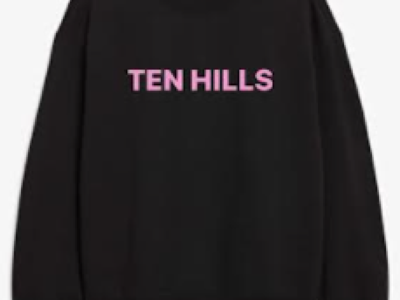Sweater roze tekst